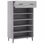Sonoma Zapatero aus grauem Holzwerkstoff 60x35x105 cm von vidaXL, Schränke und Lagerung - Ref: Foro24-829634, Preis: 65,62 €,...