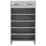 Zapatero madera de ingeniería gris Sonoma 60x35x105 cm de vidaXL, Armarios y almacenamiento - Ref: Foro24-829634, Precio: 64,...