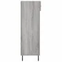 Zapatero madera de ingeniería gris Sonoma 60x35x105 cm de vidaXL, Armarios y almacenamiento - Ref: Foro24-829634, Precio: 64,...