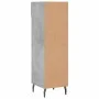 Concrete gray engineered wood shoe rack 30x35x105 cm by vidaXL, Closets and storage - Ref: Foro24-829696, Price: 43,66 €, Dis...