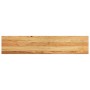 Peldaños de escalera 12 uds madera maciza roble marrón claro