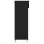Zapatero madera de ingeniería negro 60x35x105 cm de vidaXL, Armarios y almacenamiento - Ref: Foro24-829589, Precio: 90,17 €, ...