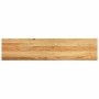 Peldaños de escalera 16 uds madera maciza roble marrón claro
