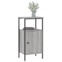 Nachttische 2 Stück Sonoma graues Ingenieurholz 41x31x80cm von vidaXL, Nachttische - Ref: Foro24-825930, Preis: 71,98 €, Raba...