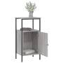 Nachttische 2 Stück Sonoma graues Ingenieurholz 41x31x80cm von vidaXL, Nachttische - Ref: Foro24-825930, Preis: 71,98 €, Raba...
