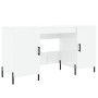Sperrholz Schreibtisch glänzend weiß 140x50x75 cm von vidaXL, Schreibtische - Ref: Foro24-829558, Preis: 137,03 €, Rabatt: %