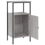 Nachttische 2 Stück Sonoma graues Ingenieurholz 41x31x80cm von vidaXL, Nachttische - Ref: Foro24-825930, Preis: 71,98 €, Raba...