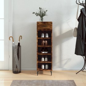 Holzwerkstoff geräucherte Eiche Zapatero 30x35x105 cm von vidaXL, Schränke und Lagerung - Ref: Foro24-829697, Preis: 44,03 €,...