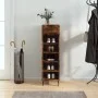 Engineered wood smoked oak shoemaker 30x35x105 cm by vidaXL, Closets and storage - Ref: Foro24-829697, Price: 43,31 €, Discou...