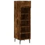 Engineered wood smoked oak shoemaker 30x35x105 cm by vidaXL, Closets and storage - Ref: Foro24-829697, Price: 43,31 €, Discou...