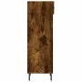 Engineered wood smoked oak shoemaker 30x35x105 cm by vidaXL, Closets and storage - Ref: Foro24-829697, Price: 43,31 €, Discou...