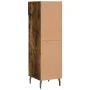 Engineered wood smoked oak shoemaker 30x35x105 cm by vidaXL, Closets and storage - Ref: Foro24-829697, Price: 43,31 €, Discou...