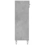 Zapatero madera de ingeniería gris hormigón 30x35x105 cm de vidaXL, Armarios y almacenamiento - Ref: Foro24-829672, Precio: 4...