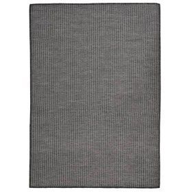 Outdoor flat weave gray rug 140x200 cm by vidaXL, Rugs - Ref: Foro24-340775, Price: 48,98 €, Discount: %