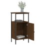 Nachttische 2 Stück Ingenieurholz braune Eiche 41x31x80 cm von vidaXL, Nachttische - Ref: Foro24-825932, Preis: 68,72 €, Raba...