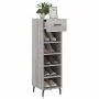 Sonoma gray engineered wood shoe rack 30x35x105 cm by vidaXL, Closets and storage - Ref: Foro24-829698, Price: 44,95 €, Disco...