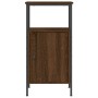 Nachttische 2 Stück Ingenieurholz braune Eiche 41x31x80 cm von vidaXL, Nachttische - Ref: Foro24-825932, Preis: 68,72 €, Raba...