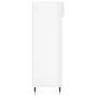 Mueble zapatero madera contrachapada blanco brillo 60x35x105 cm de vidaXL, Armarios y almacenamiento - Ref: Foro24-829590, Pr...