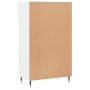 Schuhschrank aus glänzend weißem Sperrholz, 60 x 35 x 105 cm von vidaXL, Schränke und Lagerung - Ref: Foro24-829590, Preis: 6...