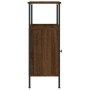 Nachttische 2 Stück Ingenieurholz braune Eiche 41x31x80 cm von vidaXL, Nachttische - Ref: Foro24-825932, Preis: 68,72 €, Raba...