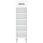White engineered wood shoe rack 30x35x105 cm by vidaXL, Closets and storage - Ref: Foro24-829668, Price: 66,91 €, Discount: %