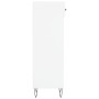 White engineered wood shoe rack 30x35x105 cm by vidaXL, Closets and storage - Ref: Foro24-829668, Price: 66,91 €, Discount: %