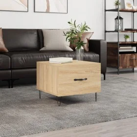 Sonoma Couchtisch aus Eichensperrholz 50x50x40 cm von vidaXL, Couchtisch - Ref: Foro24-829386, Preis: 37,43 €, Rabatt: %