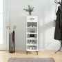 Zapatero madera de ingeniería blanco 30x35x105 cm de vidaXL, Armarios y almacenamiento - Ref: Foro24-829676, Precio: 45,62 €,...