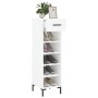 Zapatero Holzwerkstoff weiß 30x35x105 cm von vidaXL, Schränke und Lagerung - Ref: Foro24-829676, Preis: 46,05 €, Rabatt: %