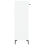 Zapatero Holzwerkstoff weiß 30x35x105 cm von vidaXL, Schränke und Lagerung - Ref: Foro24-829676, Preis: 46,05 €, Rabatt: %