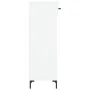Zapatero madera de ingeniería blanco 30x35x105 cm de vidaXL, Armarios y almacenamiento - Ref: Foro24-829676, Precio: 45,62 €,...