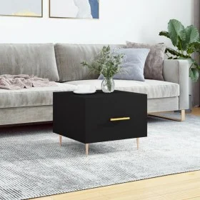 Couchtisch aus schwarzem Sperrholz, 50 x 50 x 40 cm von vidaXL, Couchtisch - Ref: Foro24-829366, Preis: 50,93 €, Rabatt: %