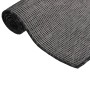 Grauer Flachgewebe-Außenteppich 140x200 cm von vidaXL, Teppiche - Ref: Foro24-340775, Preis: 48,98 €, Rabatt: %