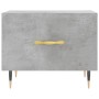 Betongrauer Couchtisch aus Holzwerkstoff, 50 x 50 x 40 cm von vidaXL, Couchtisch - Ref: Foro24-829356, Preis: 39,47 €, Rabatt: %