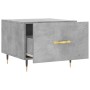 Betongrauer Couchtisch aus Holzwerkstoff, 50 x 50 x 40 cm von vidaXL, Couchtisch - Ref: Foro24-829356, Preis: 39,47 €, Rabatt: %
