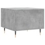 Betongrauer Couchtisch aus Holzwerkstoff, 50 x 50 x 40 cm von vidaXL, Couchtisch - Ref: Foro24-829356, Preis: 39,47 €, Rabatt: %