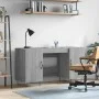 Schreibtisch aus Sonoma-grauem Holzwerkstoff, 140 x 50 x 75 cm von vidaXL, Schreibtische - Ref: Foro24-829546, Preis: 113,81 ...