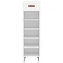 White engineered wood shoe rack 30x35x105 cm by vidaXL, Closets and storage - Ref: Foro24-829644, Price: 43,38 €, Discount: %