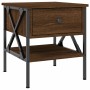 Nachttische, 2 Stück, Eichenbraun, Holzwerkstoff, 40 x 42 x 45 cm von vidaXL, Nachttische - Ref: Foro24-825962, Preis: 79,10 ...