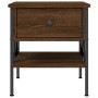 Mesitas noche 2 uds madera ingeniería marrón roble 40x42x45 cm de vidaXL, Mesitas de noche - Ref: Foro24-825962, Precio: 79,01 €