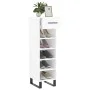 Schuhschrank aus glänzend weißem Sperrholz, 30 x 35 x 105 cm von vidaXL, Schränke und Lagerung - Ref: Foro24-829702, Preis: 5...