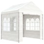Pavillon mit weißem Polyethylendach 2,28 x 2,23 x 2,69 m von vidaXL, Zelte und Pavillons - Ref: Foro24-362629, Preis: 168,70 ...