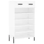 Zapatero Holzwerkstoff weiß 60x35x105 cm von vidaXL, Schränke und Lagerung - Ref: Foro24-829620, Preis: 59,13 €, Rabatt: %