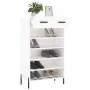 Zapatero Holzwerkstoff weiß 60x35x105 cm von vidaXL, Schränke und Lagerung - Ref: Foro24-829620, Preis: 59,13 €, Rabatt: %