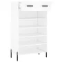 Zapatero Holzwerkstoff weiß 60x35x105 cm von vidaXL, Schränke und Lagerung - Ref: Foro24-829620, Preis: 59,13 €, Rabatt: %