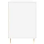 Schreibtisch aus glänzend weißem Sperrholz, 140 x 50 x 75 cm von vidaXL, Schreibtische - Ref: Foro24-829534, Preis: 149,52 €,...