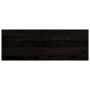 Peldaños de escalera 12 uds madera maciza roble marrón oscuro