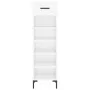 Mueble zapatero madera contrachapada blanco brillo 30x35x105 cm de vidaXL, Armarios y almacenamiento - Ref: Foro24-829678, Pr...