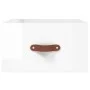 Wall bedside tables 2 pcs glossy white 35x35x20 cm by vidaXL, Lockers and storage cabinets - Ref: Foro24-829777, Price: 45,83...