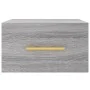 Wall bedside tables 2 pcs Sonoma gray color 35x35x20 cm by vidaXL, Lockers and storage cabinets - Ref: Foro24-829801, Price: ...